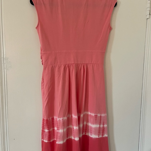 NWT Lands’ End Cap Sleeve Surplice Wrap Knee Length Fit&Flare Dress/Petite Small - Picture 5 of 7